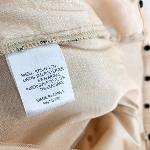 MAJORELLE Secrets Dress in Dark Nude Sz M - Picture 10 of 11